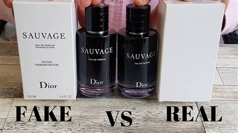dior sauvage tester fake